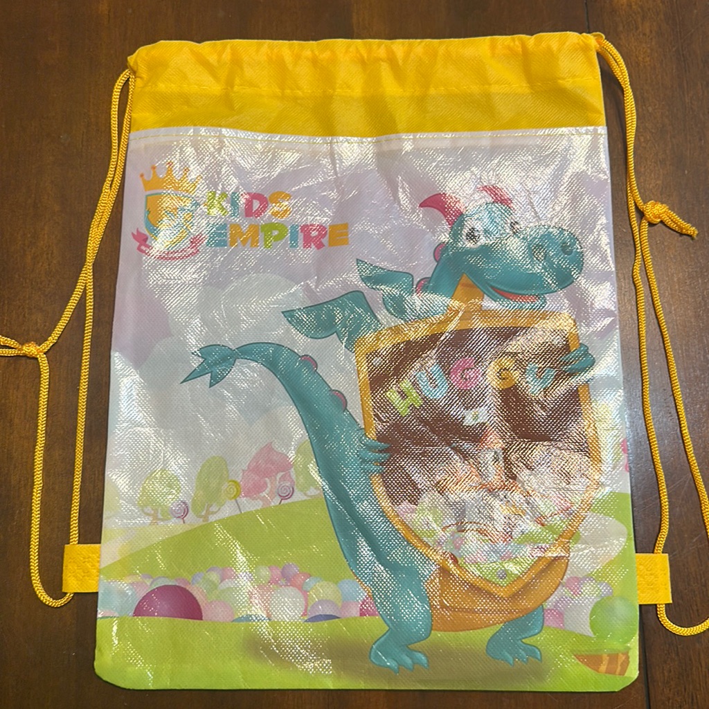 Drawstring Backpack With Dreagon